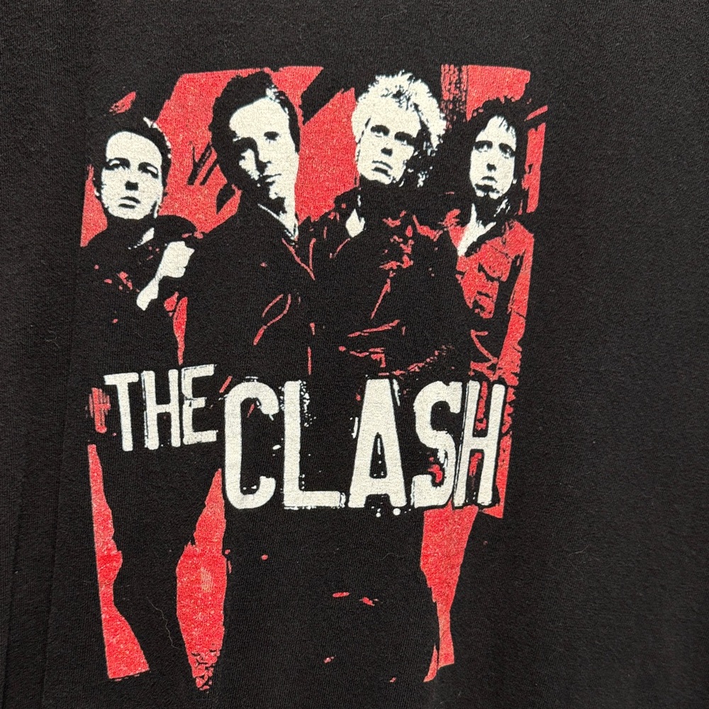 Vintage UK Punk The Clash Black T-Shirt - Picture 5 of 5